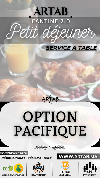 OPTION PACIFIQUE - P.DÉJ A TABLE