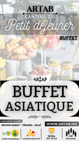 BUFFET ASIATIQUE PETIT DÉJEUNER