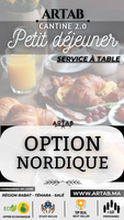 OPTION NORDIQUE - P.DÉJ A TABLE