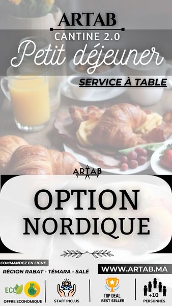 OPTION NORDIQUE - P.DÉJ A TABLE