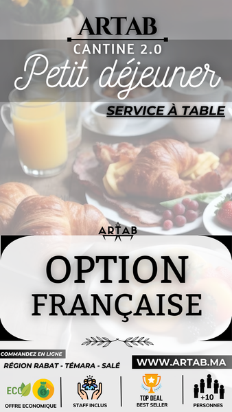 OPTION FRANÇAISE - P.DÉJ A TABLE