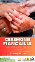 PACK CEREMONIE FIANCAILLE TOUT INCLUS