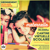 FORFAIT CANTINE SCOLAIRE SECTION MATERNELLE